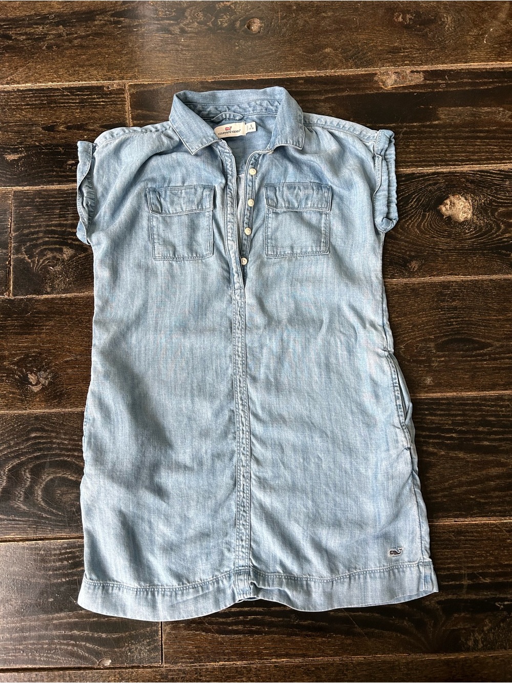 Vineyards Vines Denim Dress 8-10